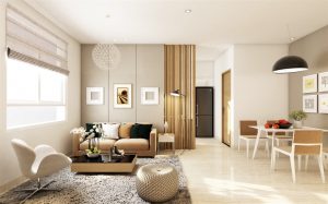 Căn hộ chung cư với thiết kế hiện đại