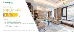 Khuyến mãi AIRSAFE Tháng 10